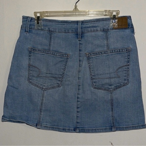 American Eagle Outfitters Blue Denim Skirt - Picture 2 of 4